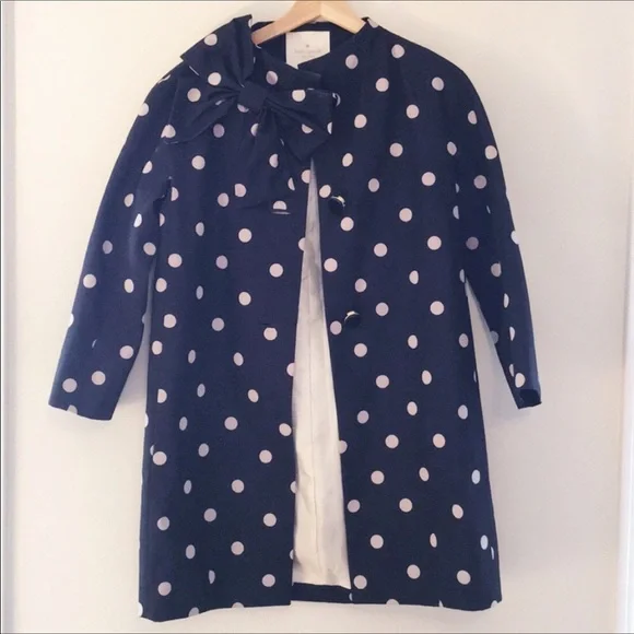 Kate Spade Polka Dot Dorothy RainCoat ♠️ - Picture 2 of 11